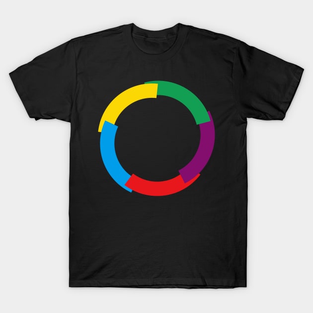 Organisation Internationale de la Francophonie (Emblem) T-Shirt by Wickedcartoons